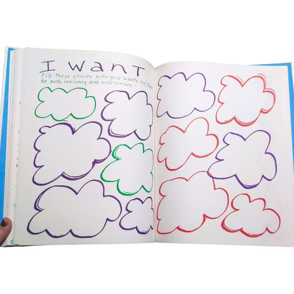Vintage 1993 90s Sark's Journal and Play Book : A Place to Dream While Awake